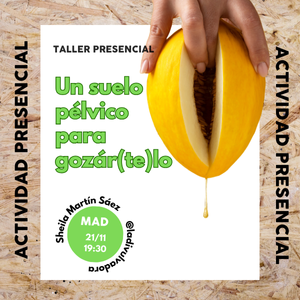 Taller UN SUELO PÉLVICO PARA GOZAR(TE)LO | Madrid [21/11]